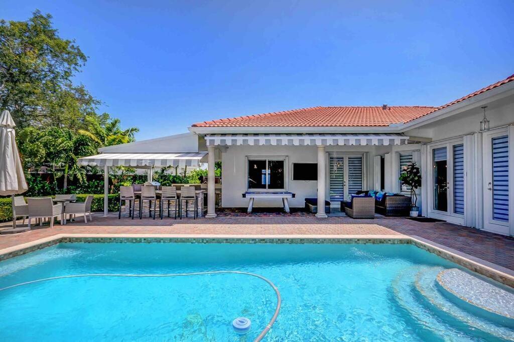 Miami 5Br Villa W Heated Pool, Games & Bbq L01 Cutler Bay Eksteriør billede
