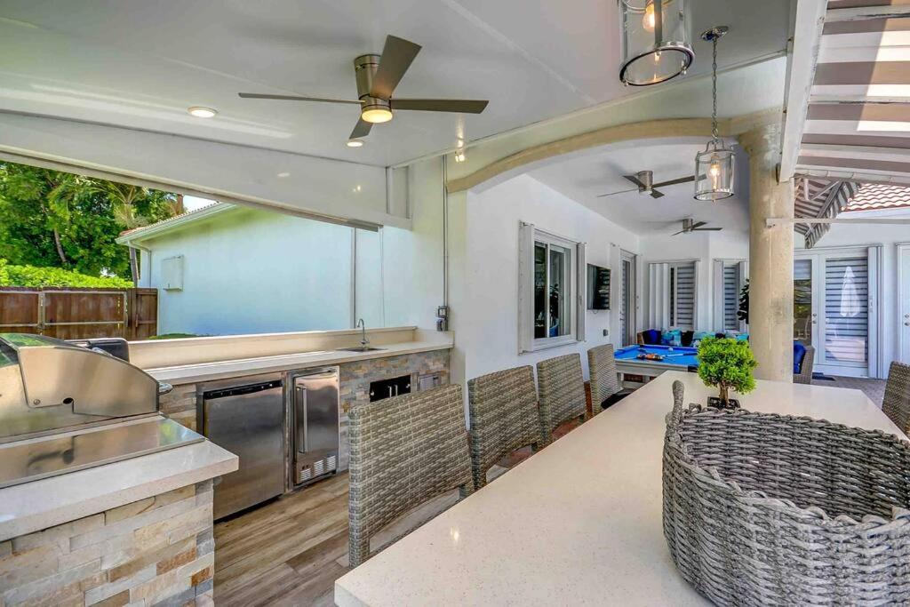Miami 5Br Villa W Heated Pool, Games & Bbq L01 Cutler Bay Eksteriør billede