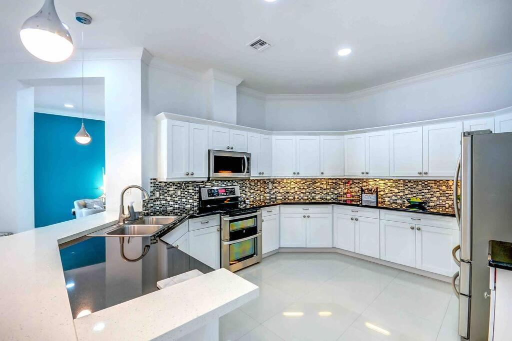 Miami 5Br Villa W Heated Pool, Games & Bbq L01 Cutler Bay Eksteriør billede