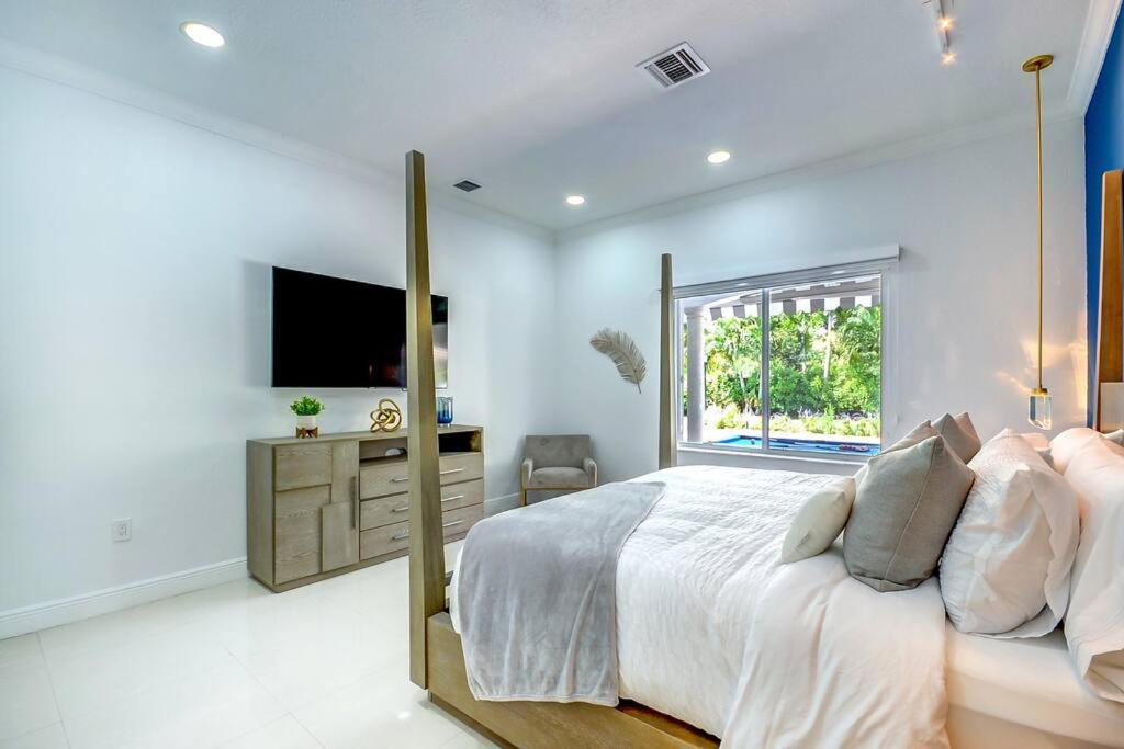 Miami 5Br Villa W Heated Pool, Games & Bbq L01 Cutler Bay Eksteriør billede