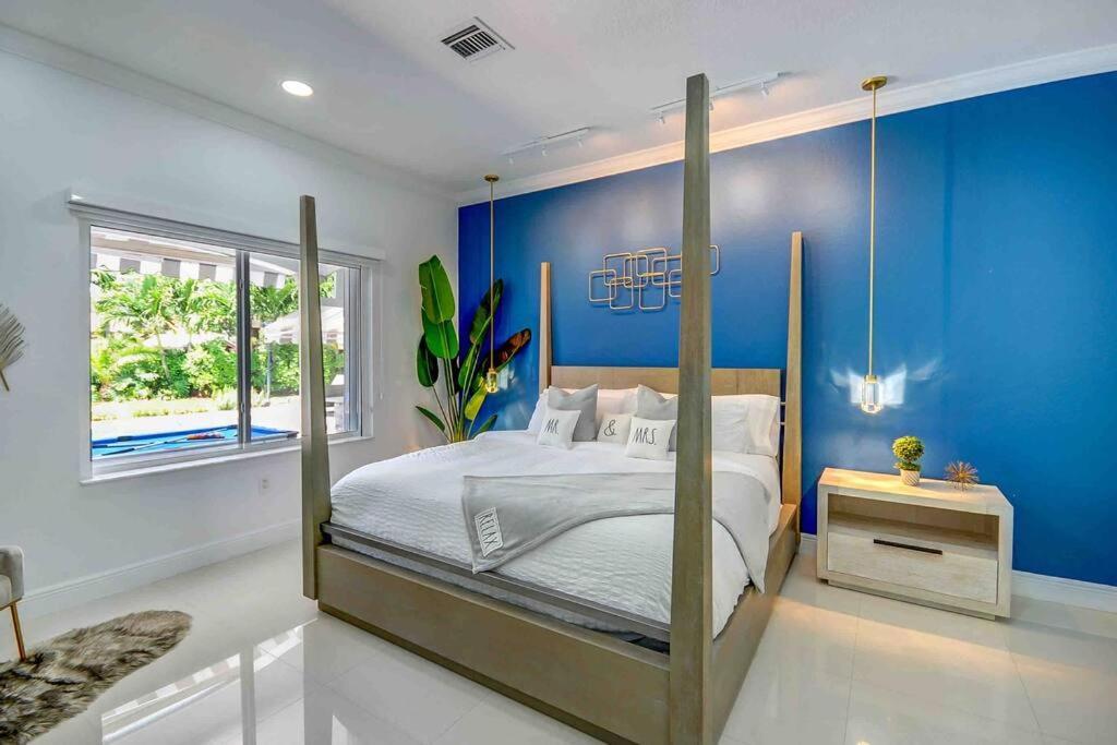 Miami 5Br Villa W Heated Pool, Games & Bbq L01 Cutler Bay Eksteriør billede