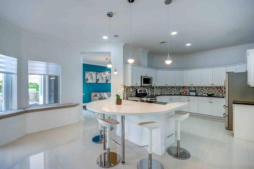 Miami 5Br Villa W Heated Pool, Games & Bbq L01 Cutler Bay Eksteriør billede