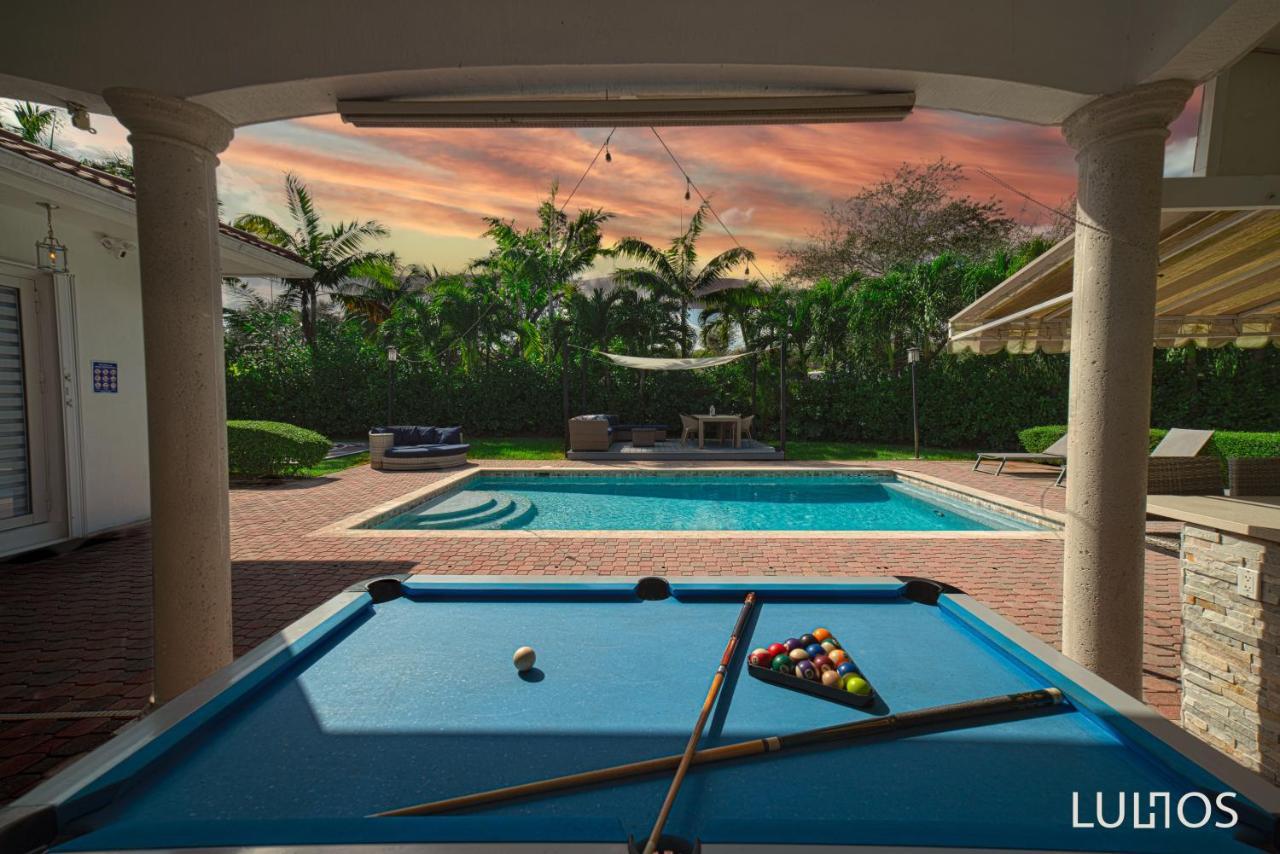 Miami 5Br Villa W Heated Pool, Games & Bbq L01 Cutler Bay Eksteriør billede