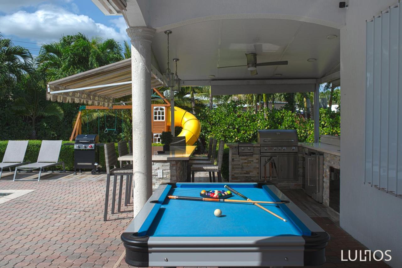 Miami 5Br Villa W Heated Pool, Games & Bbq L01 Cutler Bay Eksteriør billede