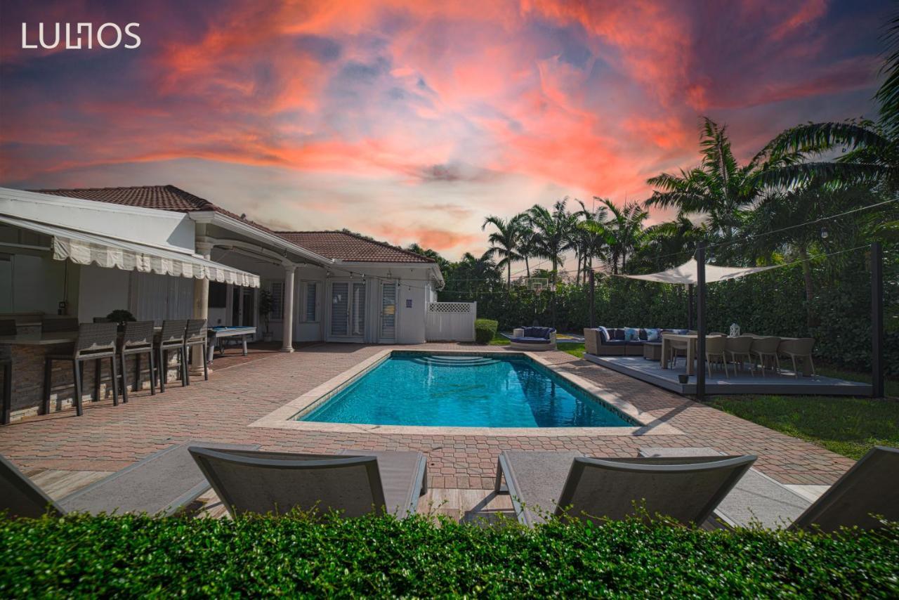 Miami 5Br Villa W Heated Pool, Games & Bbq L01 Cutler Bay Eksteriør billede