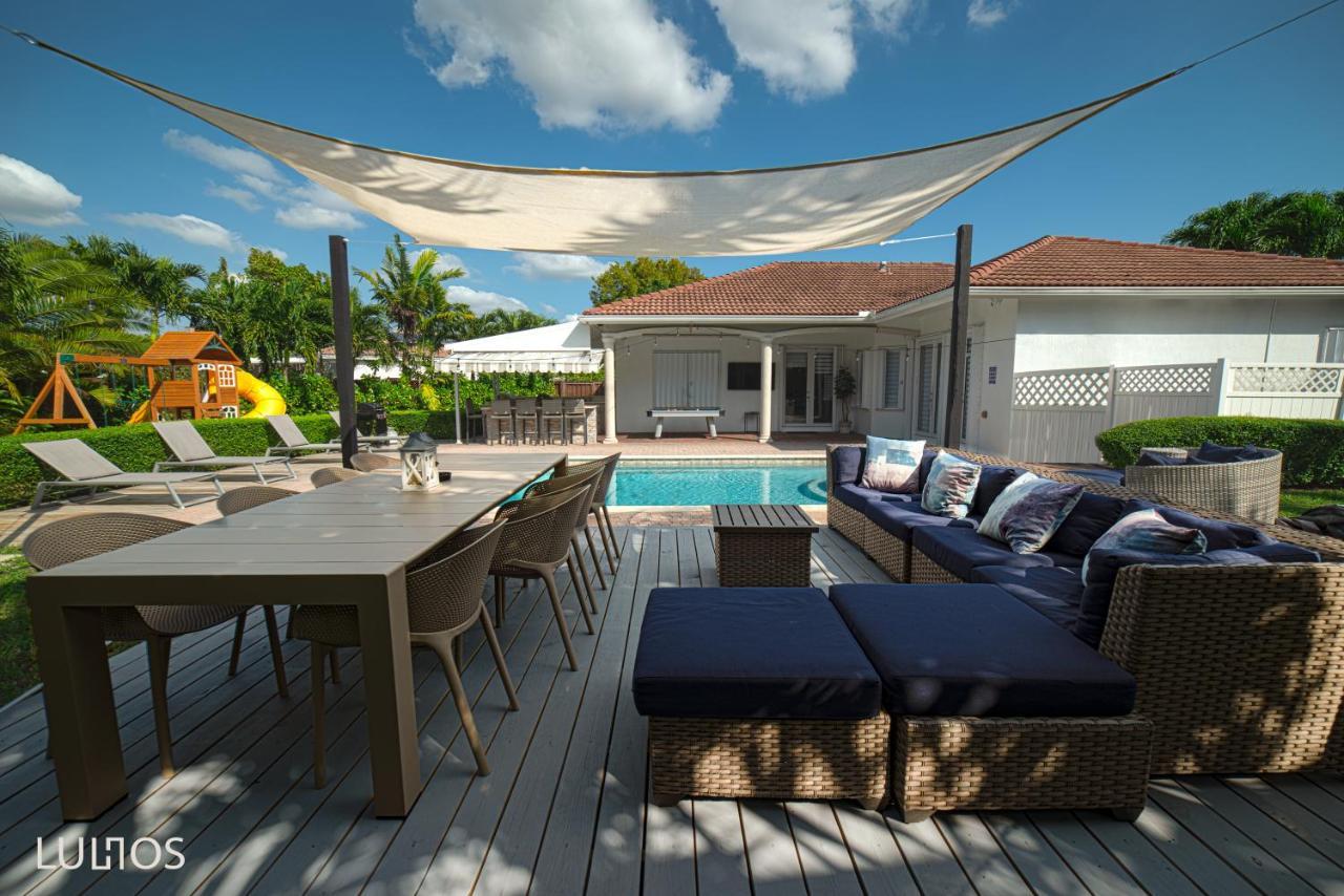 Miami 5Br Villa W Heated Pool, Games & Bbq L01 Cutler Bay Eksteriør billede